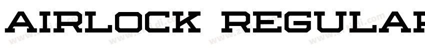 Airlock Regular字体转换 Airlock Regular字体转换